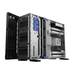 HPE ProLiant ML350 Gen10 Base - Serveur - tour - 4U - 2 voies - 1 x Xeon Silver 4208 - 2.1 GHz - RAM 16 ... (P59546-421)_3